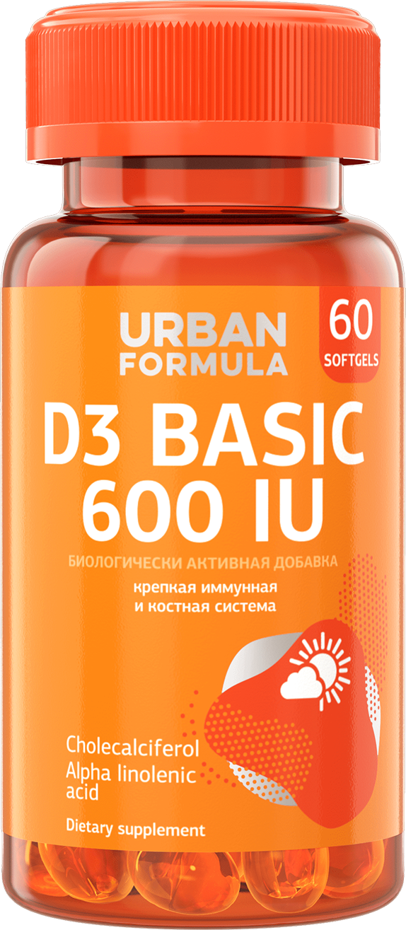 D3 Basic 600 IU